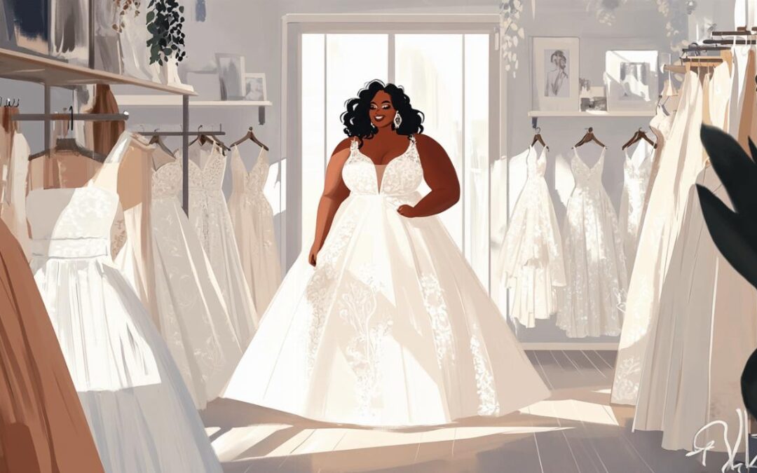 Le guide essentiel pour choisir sa robe de mariee et son soutien-gorge quand on a une poitrine genereuse