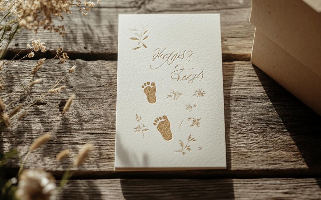 Tutoriel etape par etape: Comment creer un faire-part de naissance personnalise chez soi